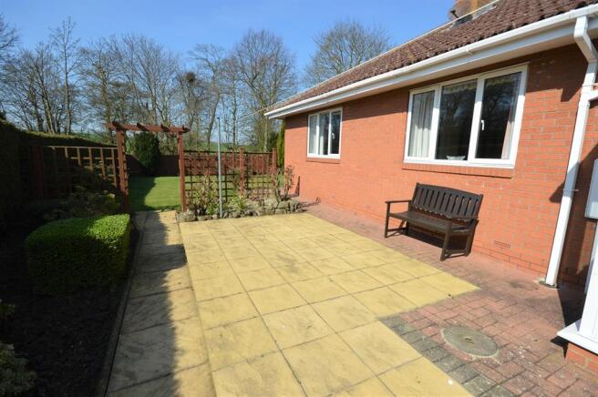 Paved Patio Area