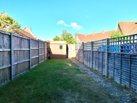 Rear garden