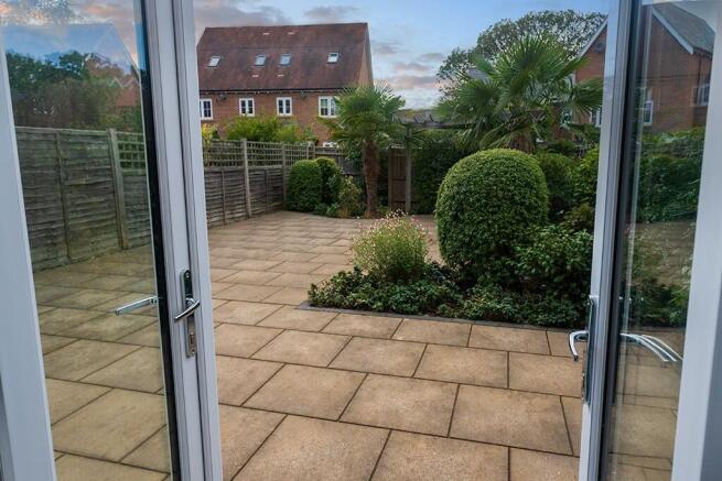 Doors to rear garden