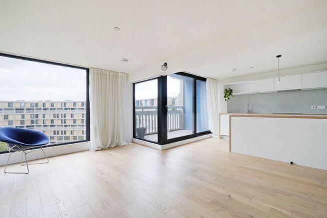 Open plan living area