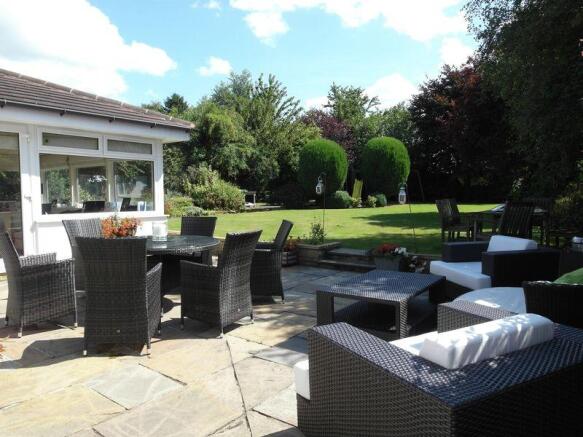 Rear Patio Area