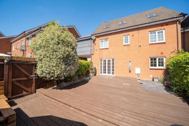 Rear of Property