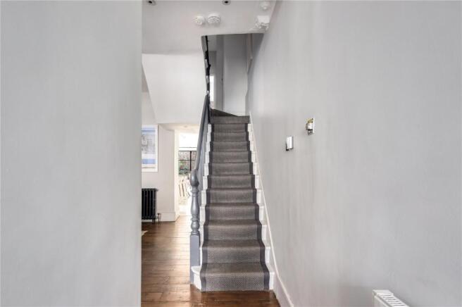 Stairs.