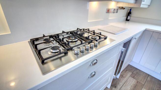 Gas Hob and Wine Cooler