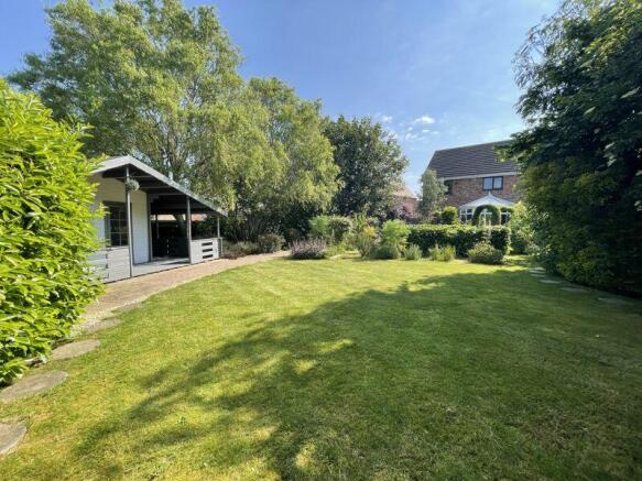 Rear garden