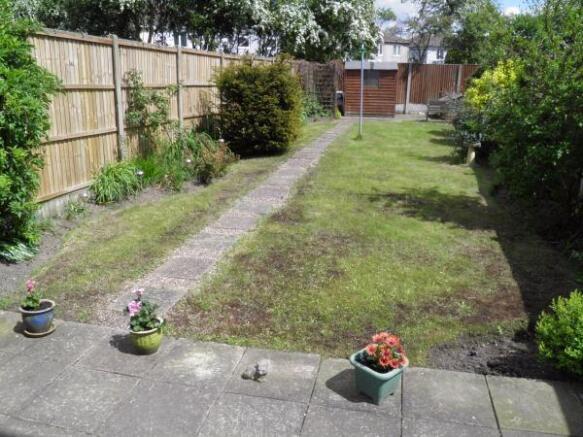 Rear garden