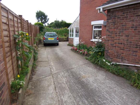 SIDE OF PROPERTY