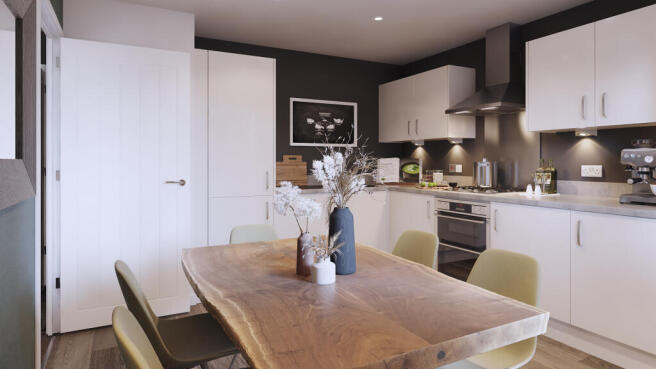 Bracebridge older families kitchen/breakfast area