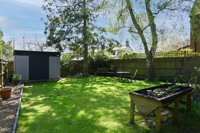 Rear garden