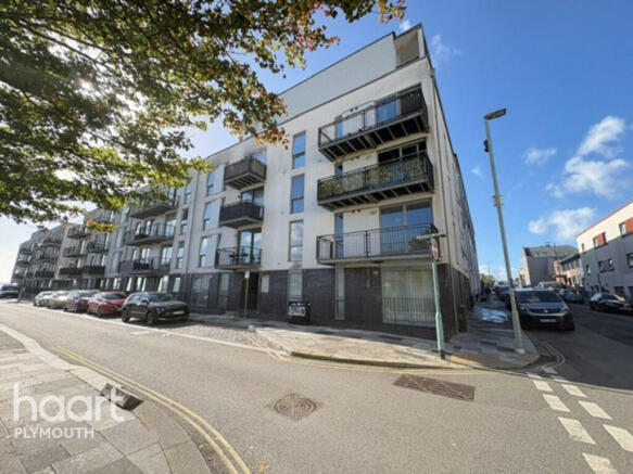 2-bed flat on Brittany Street, Plymouth, £160,000