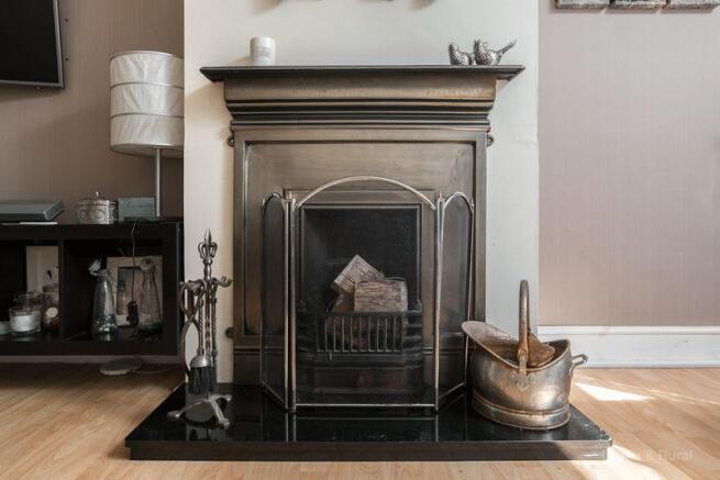 Feature fireplace