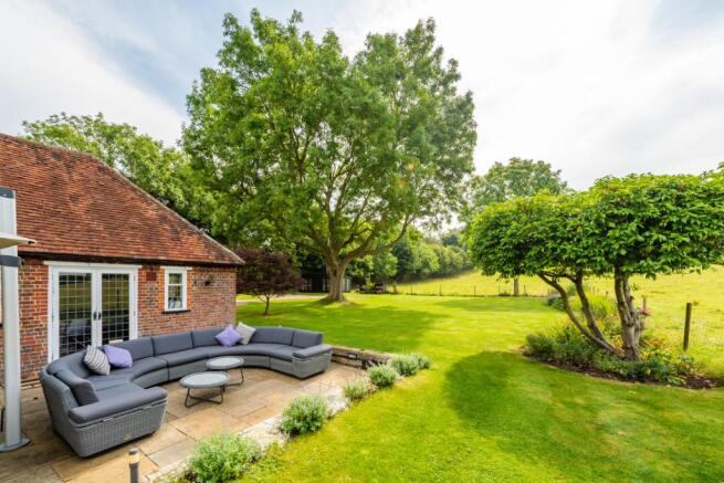 Rear Patio and Lawn
