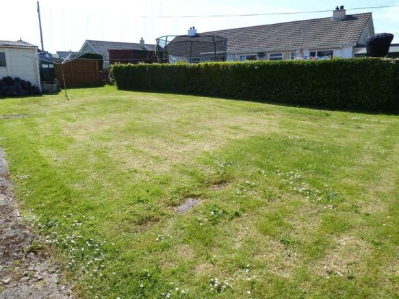 Rear garden