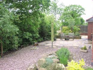 View of side garden