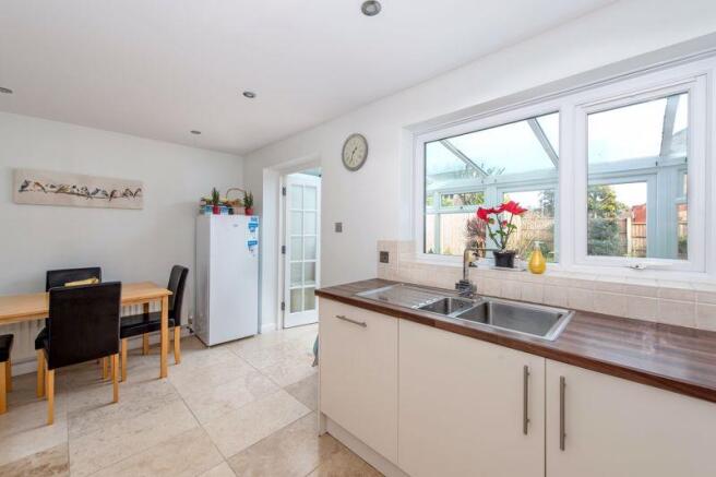 Kitchen throug...