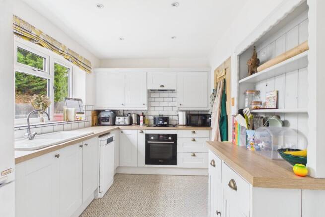 Imagine baking in this beautiful kitchen