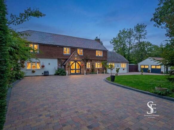 Front of House twilight