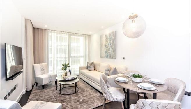 2 bed apartment to rent Thornes House, Nine Elms
