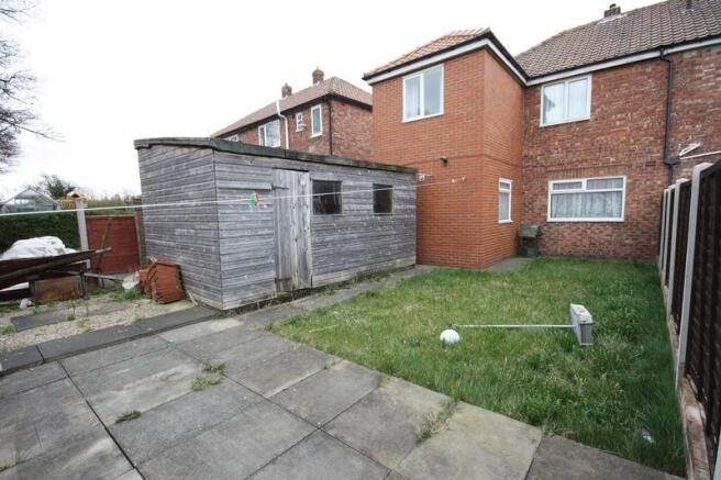 Rear garden