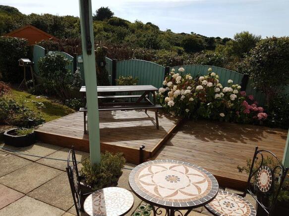 rear patio/dec...