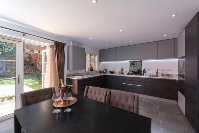 Kitchen to plot 6