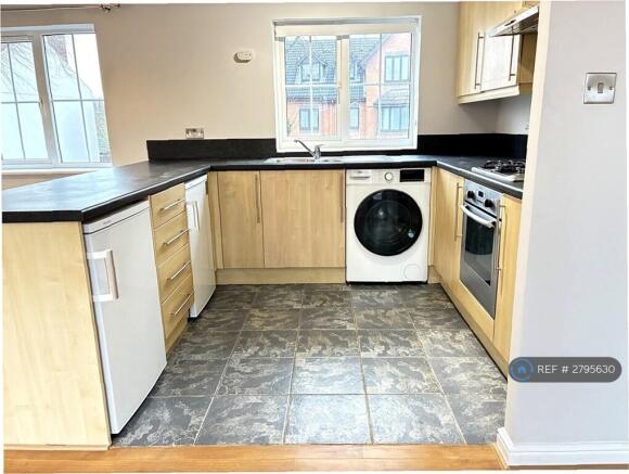 Modern Kitchen With Integrated Appliances