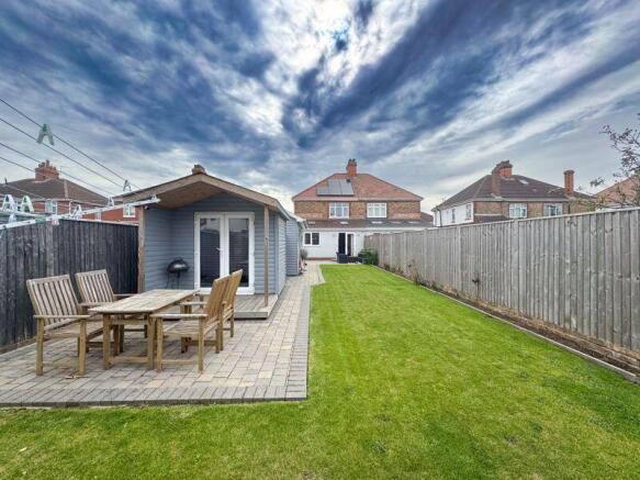 Rear garden view 4 