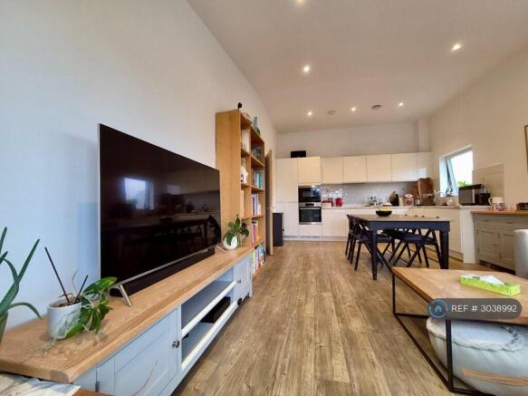 Kitchen, Dining, And Living