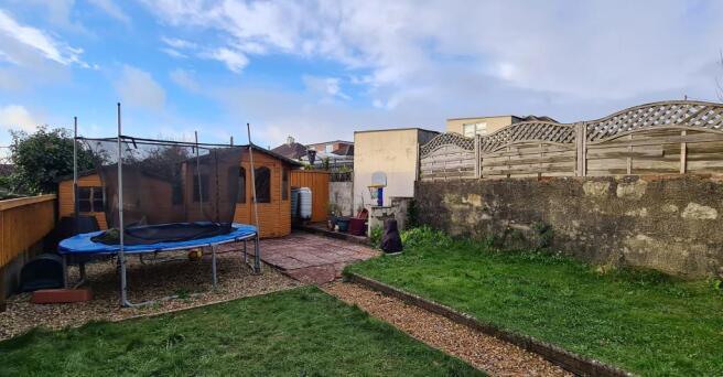 Rear garden