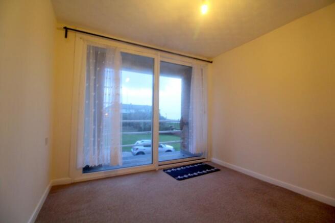 Lounge with doors to