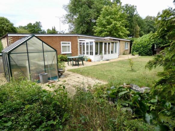 Rear of bungalow