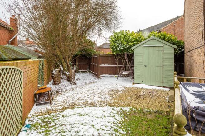 Side Garden in Winter
