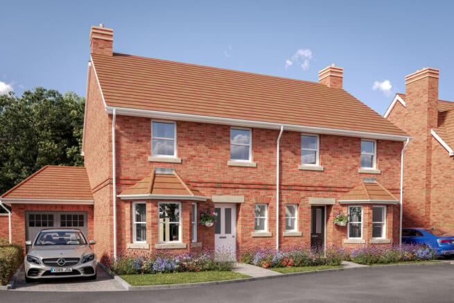 3-bed semi-detached on St Luke's Fields, Church Lane, Sway , Lymington , SO41, £560,000