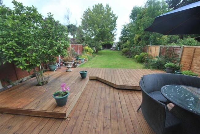 Rear garden
