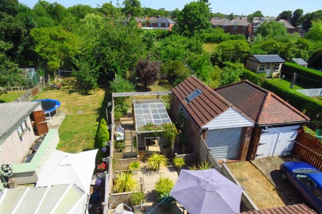 Views over garden