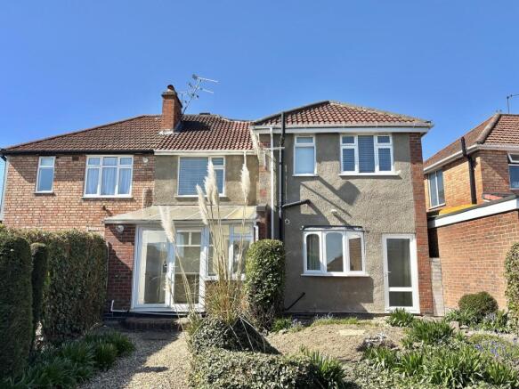 Rear of Property