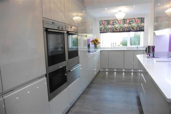 Luxury extended kitchen (rear)