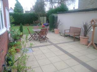 patio area