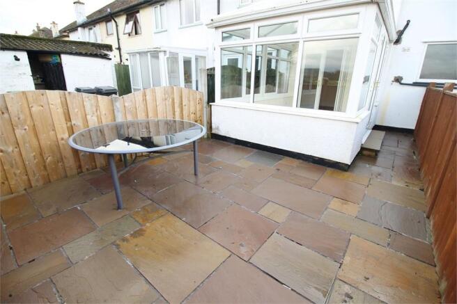Rear garden