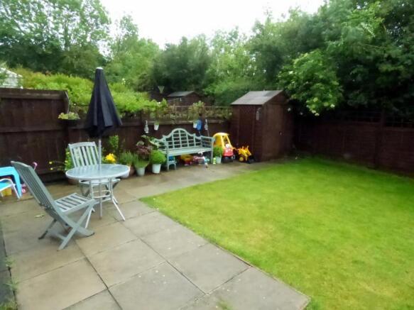 Rear garden