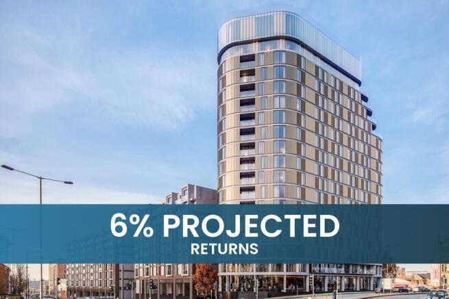 2-bed flat on 6% Projected Returns | Parliament Square, Liverpool – Spacious 2 Bed with Residents' Cinema, £270,000