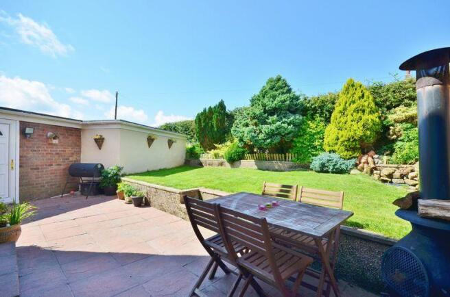 Rear garden