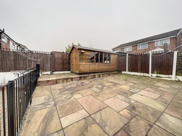 Rear garden