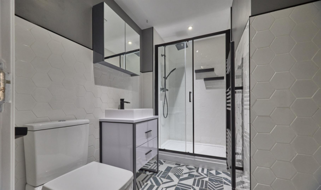 Jack and Jill Shower Room