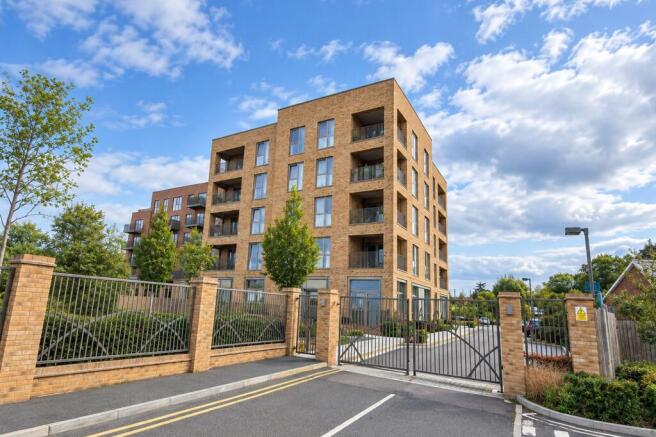 Entrance to the development