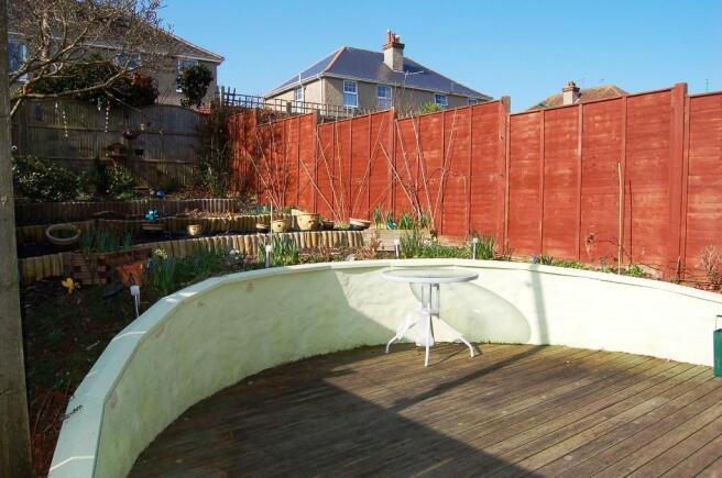 Rear garden