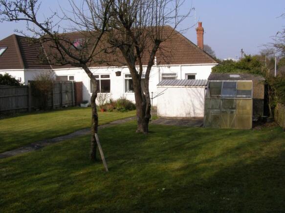 Rear of Property