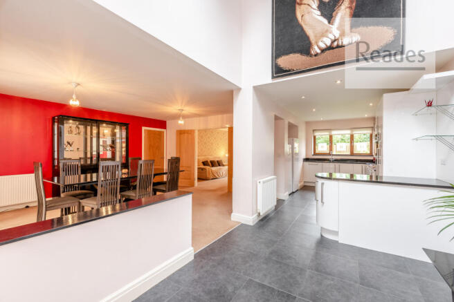 Open plan space