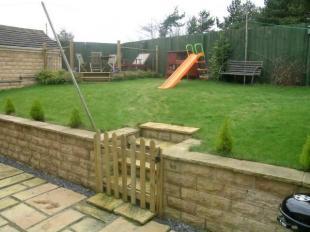 Rear garden