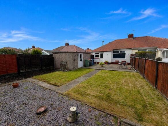 Rear of Property